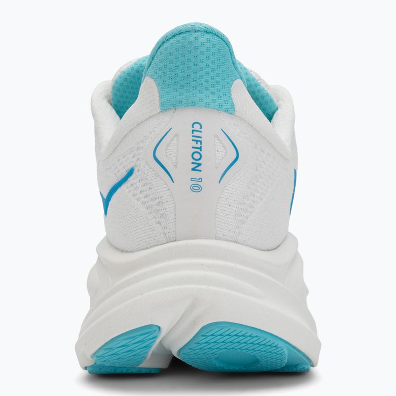 Кросівки для бігу чоловічі HOKA Clifton 10 white/skyward blue 6