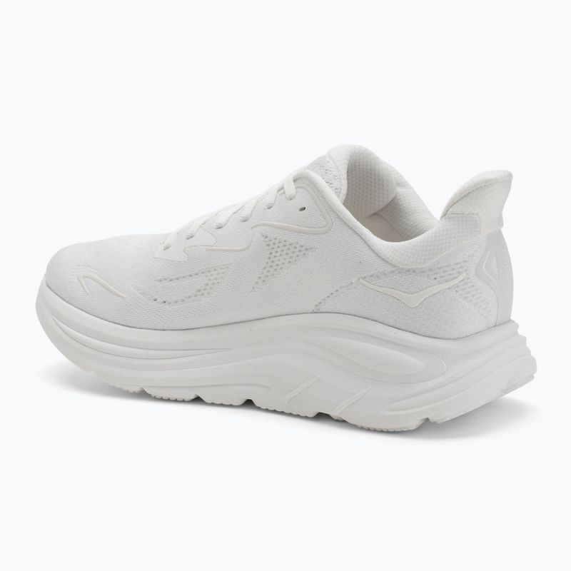 Кросівки для бігу чоловічі HOKA Clifton 10 white/white 3