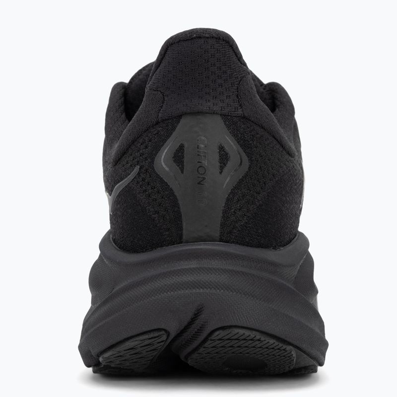 Кросівки для бігу жіночі HOKA Clifton 10 black/black 6