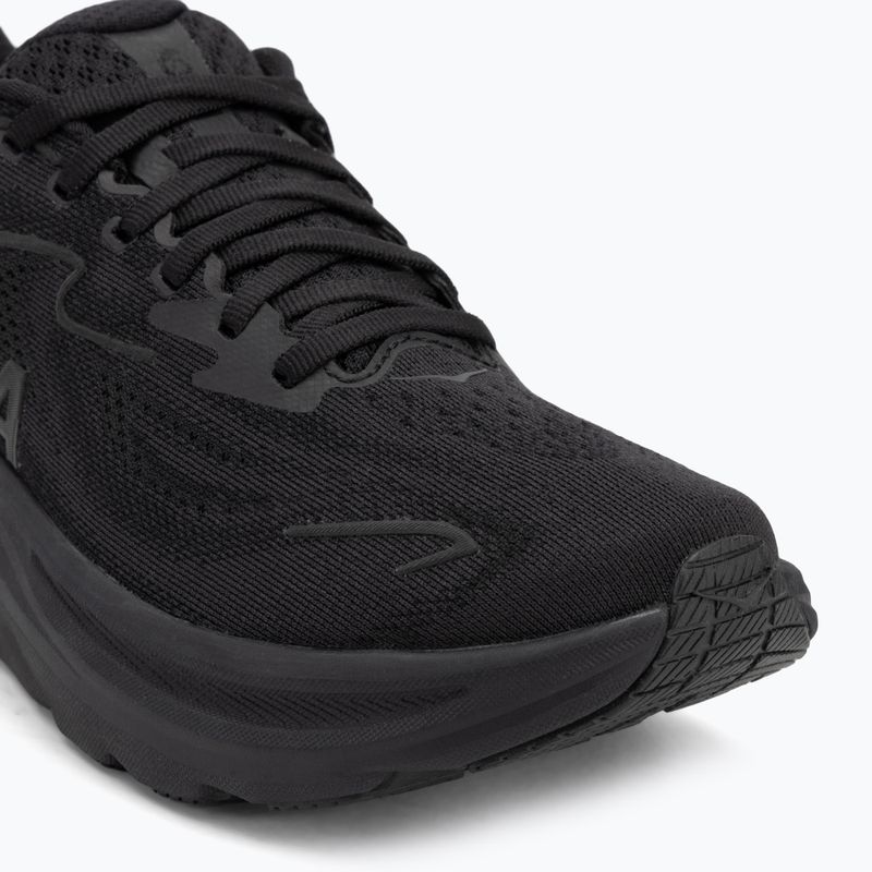 Кросівки для бігу жіночі HOKA Clifton 10 black/black 7