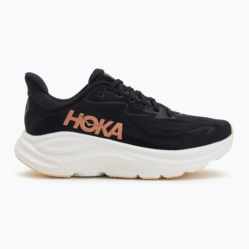 Кросівки для бігу жіночі HOKA Clifton 10 black/rose gold 2