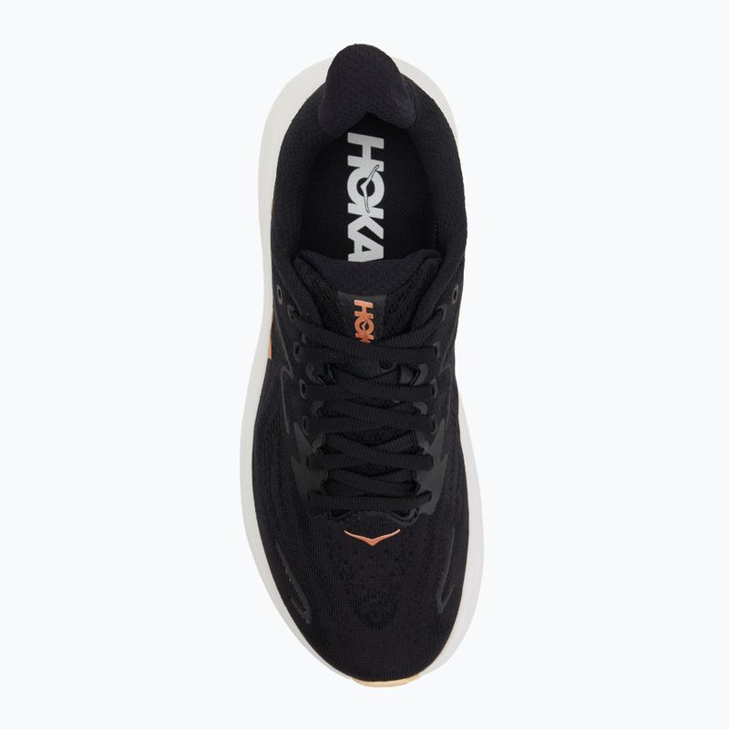 Кросівки для бігу жіночі HOKA Clifton 10 black/rose gold 5