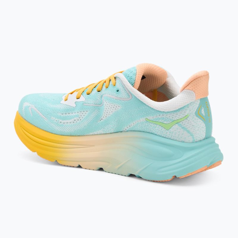 Кросівки для бігу жіночі HOKA Clifton 10 blue spark/white 3