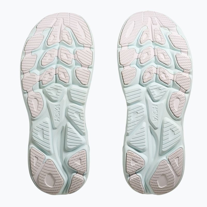 Кросівки для бігу жіночі HOKA Clifton 10 white/cielo blue 7