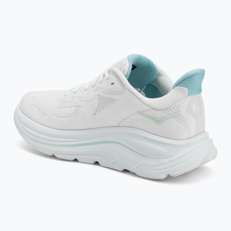 Кросівки для бігу жіночі HOKA Clifton 10 white/cielo blue 3