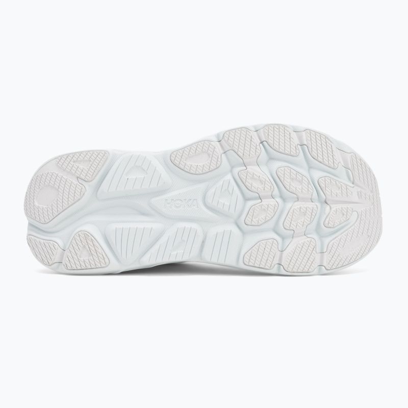 Кросівки для бігу жіночі HOKA Clifton 10 white/cielo blue 4