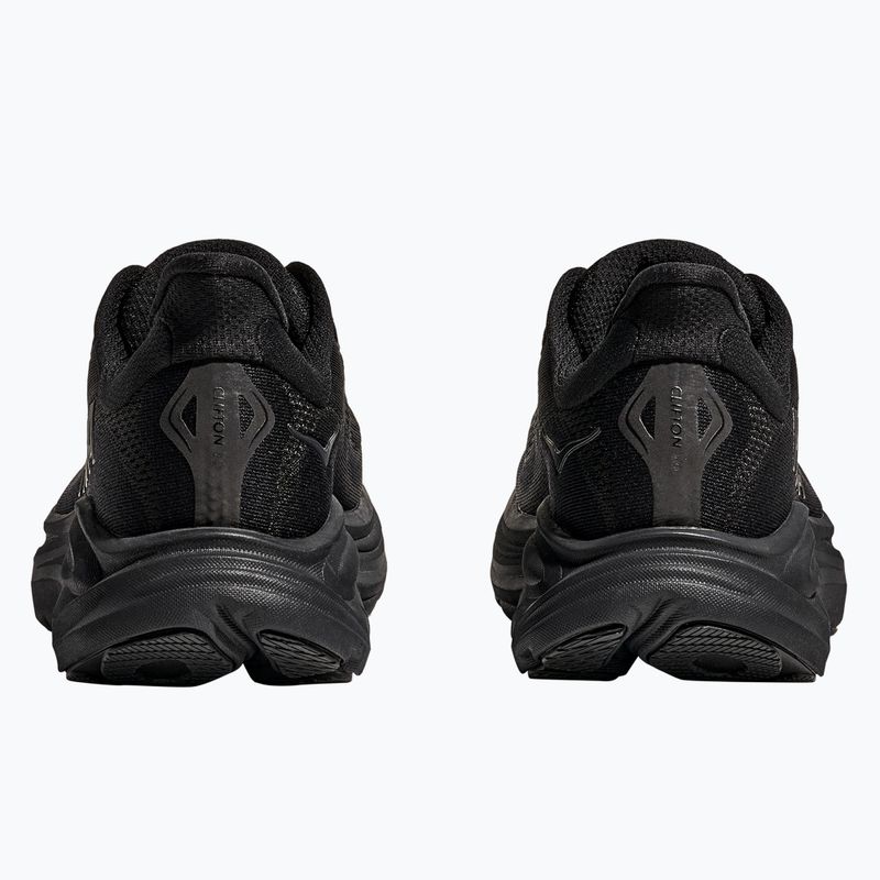 Кросівки для бігу чоловічі HOKA Clifton 10 Wide black/black 5
