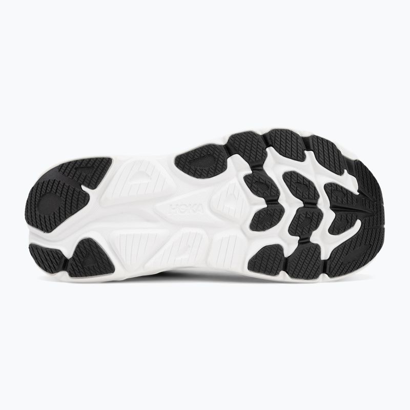 Кросівки для бігу чоловічі HOKA Clifton 10 Wide black/white 4