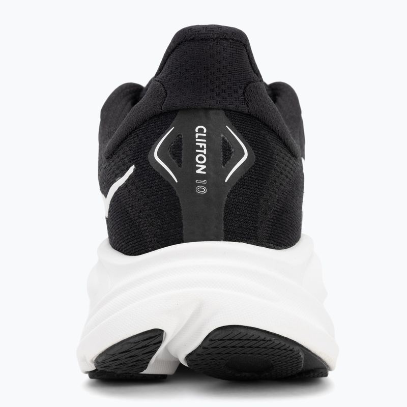 Кросівки для бігу чоловічі HOKA Clifton 10 Wide black/white 6