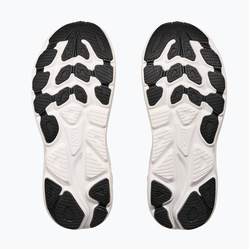 Кросівки для бігу чоловічі HOKA Clifton 10 Wide black/white 5