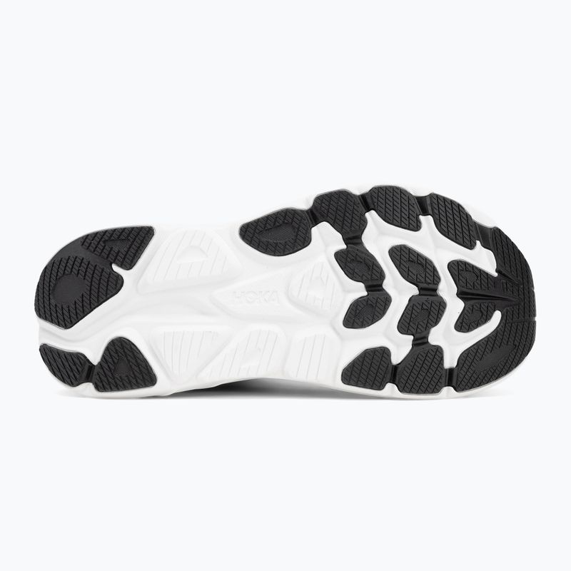 Кросівки для бігу жіночі HOKA Clifton 10 Wide black/white 4