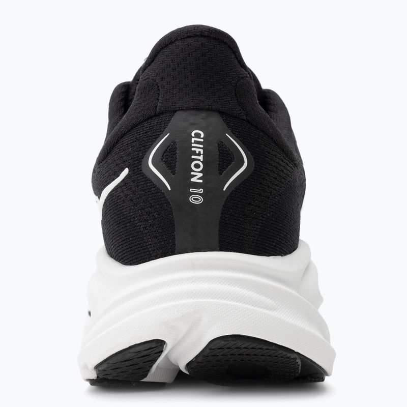 Кросівки для бігу жіночі HOKA Clifton 10 Wide black/white 6