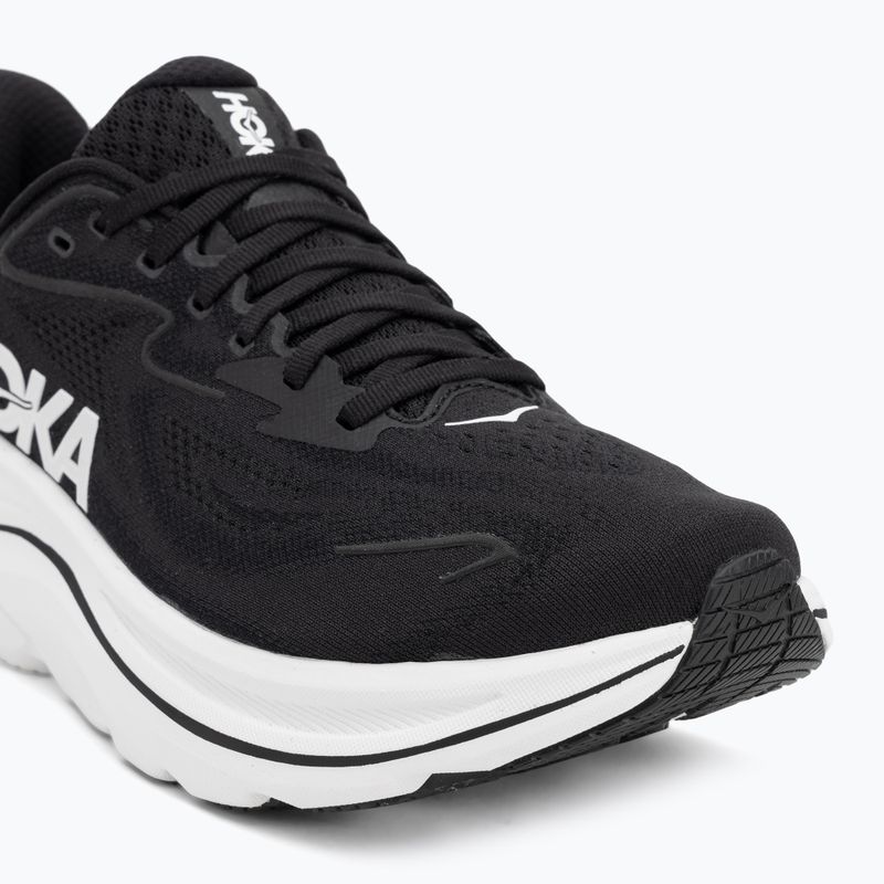 Кросівки для бігу жіночі HOKA Clifton 10 Wide black/white 7