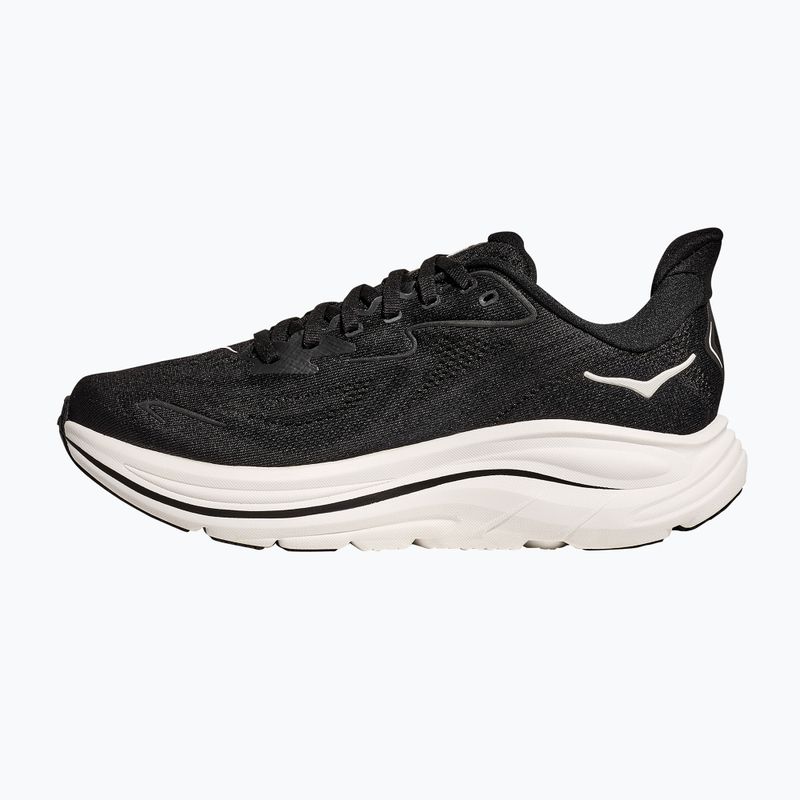 Кросівки для бігу жіночі HOKA Clifton 10 Wide black/white 3