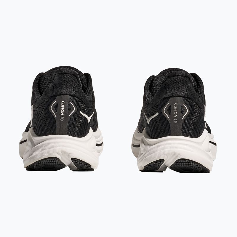 Кросівки для бігу жіночі HOKA Clifton 10 Wide black/white 5