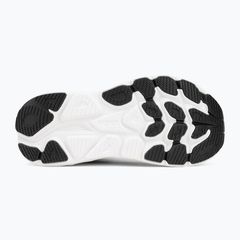 Кросівки для бігу жіночі HOKA Clifton 10 Wide black/white 4