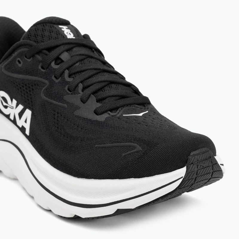 Кросівки для бігу жіночі HOKA Clifton 10 Wide black/white 7