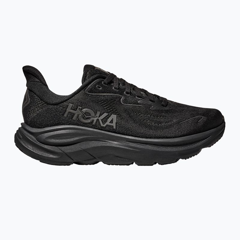 Кросівки для бігу чоловічі HOKA Clifton 10 X-Wide black/black 9