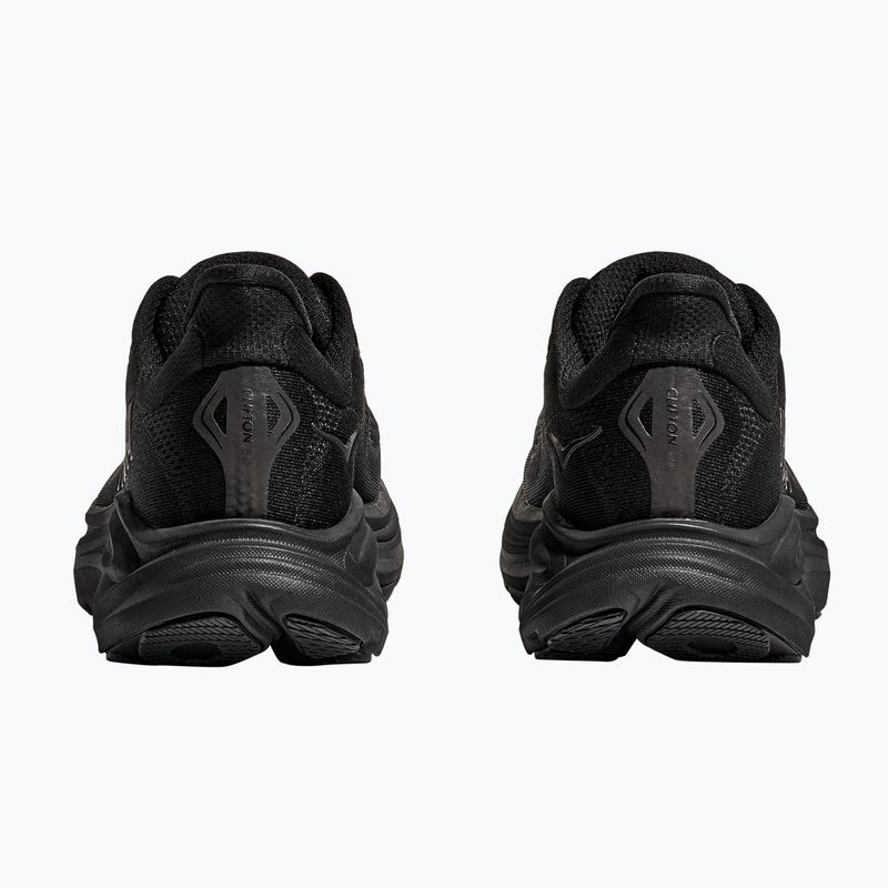Кросівки для бігу чоловічі HOKA Clifton 10 X-Wide black/black 12