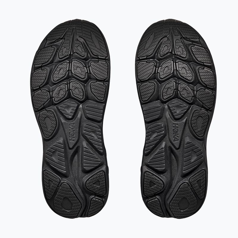 Кросівки для бігу чоловічі HOKA Clifton 10 X-Wide black/black 13