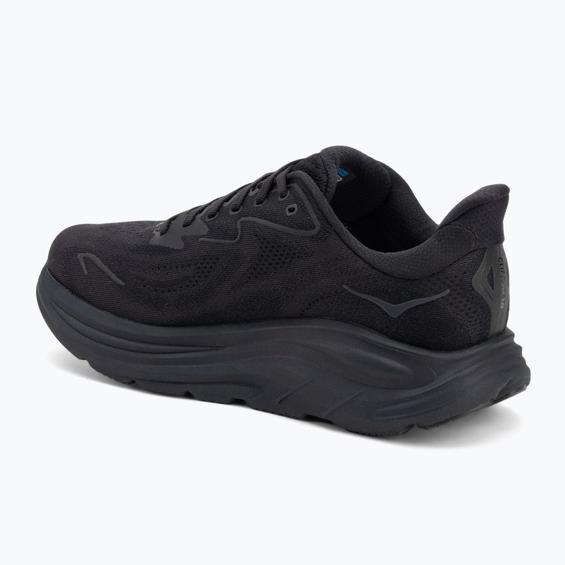 Кросівки для бігу чоловічі HOKA Clifton 10 X-Wide black/black 3
