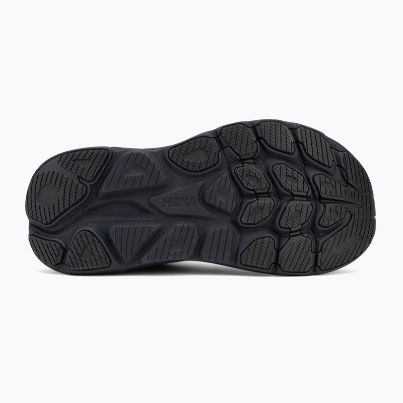 Кросівки для бігу чоловічі HOKA Clifton 10 X-Wide black/black 4