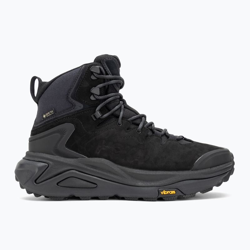 Чоловічі туристичні черевики HOKA Kaha 3 GTX чорний/чорний 2