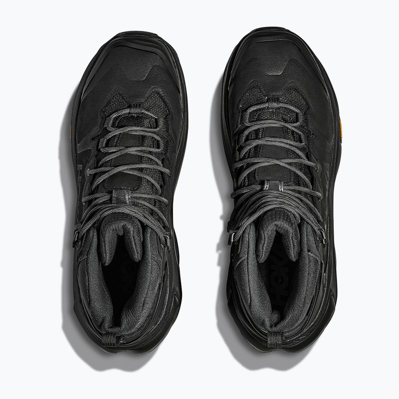 Чоловічі туристичні черевики HOKA Kaha 3 GTX чорний/чорний 8