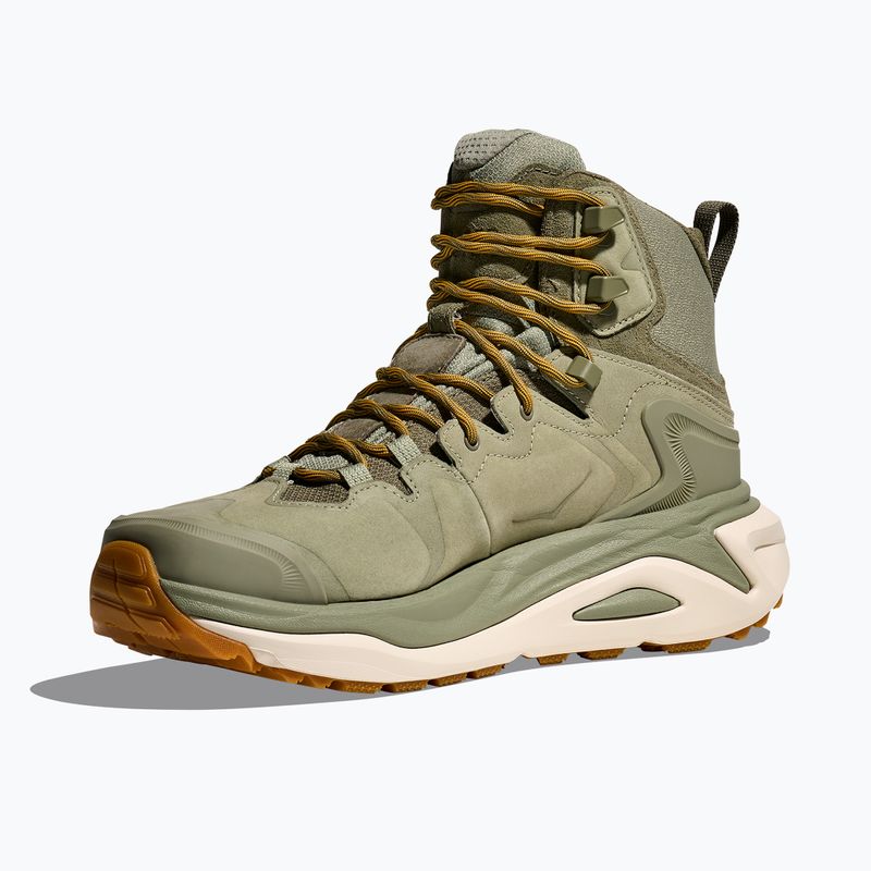 Чоловічі туристичні черевики HOKA Kaha 3 GTX морський мох/вівсяне молоко 4