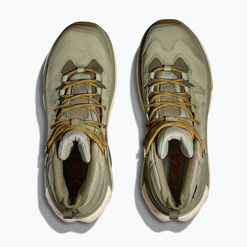 Чоловічі туристичні черевики HOKA Kaha 3 GTX морський мох/вівсяне молоко 8