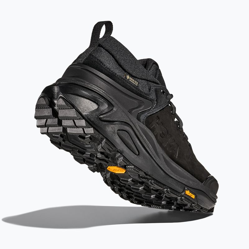 Чоловічі туристичні черевики HOKA Kaha 3 Low GTX чорні/чорні 5