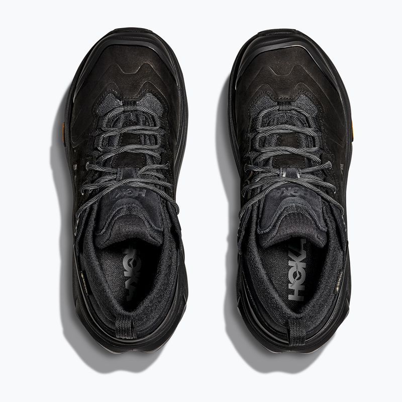 Чоловічі туристичні черевики HOKA Kaha 3 Low GTX чорні/чорні 8