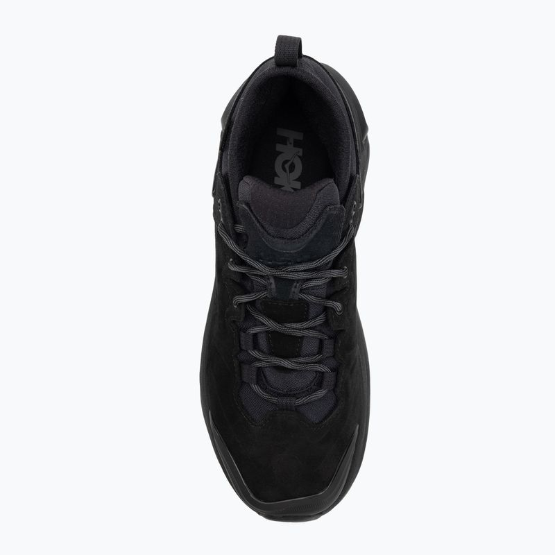 Чоловічі туристичні черевики HOKA Kaha 3 Low GTX чорні/чорні 5