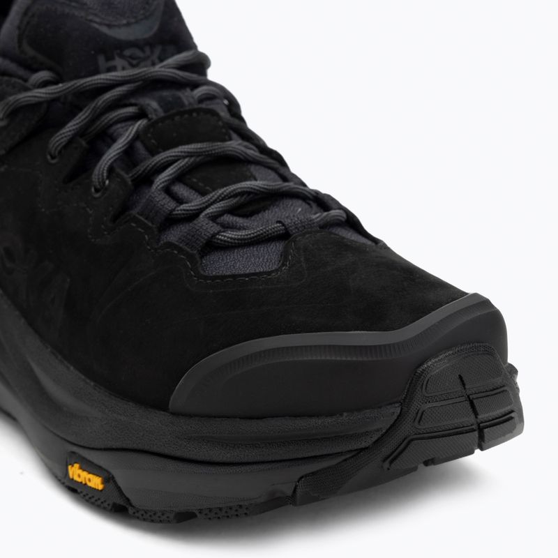 Чоловічі туристичні черевики HOKA Kaha 3 Low GTX чорні/чорні 7