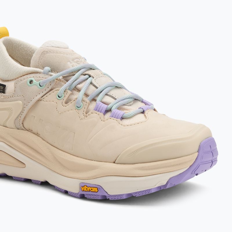 Жіночі туристичні черевики HOKA Kaha 3 Low GTX ваніль/м'ята флюорит 7