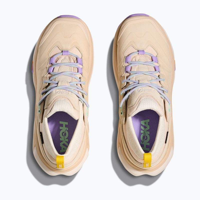 Жіночі туристичні черевики HOKA Kaha 3 Low GTX ваніль/м'ята флюорит 8