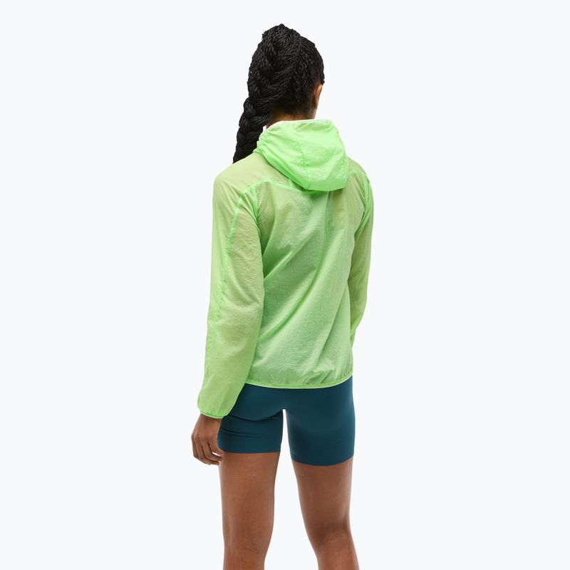 Куртка для бігу жіноча HOKA Skyflow tart apple 3