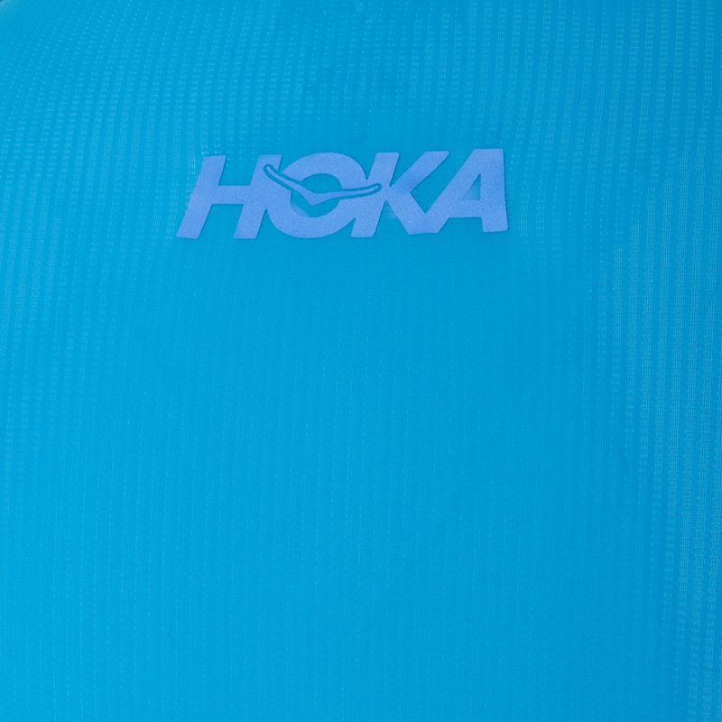 Чоловіча бігова сорочка HOKA Airolite Run hoka синя 6