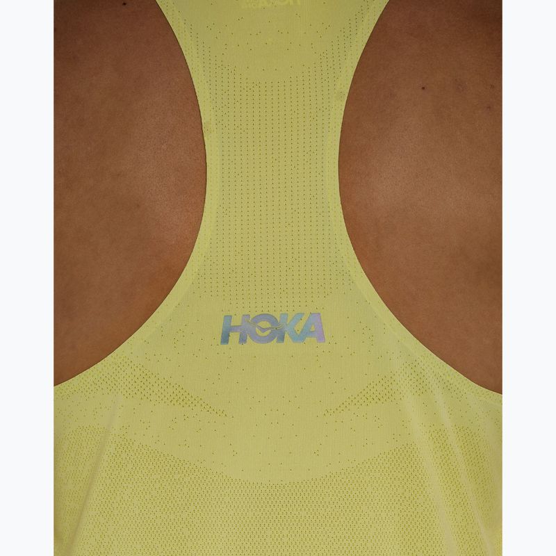 Чоловіча бігова сорочка HOKA Race Singlet hoka citrus 7
