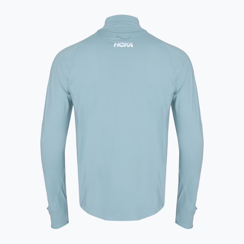 Чоловічий біговий світшот HOKA GlideTech Quarter Zip з чвертю блискавки 5