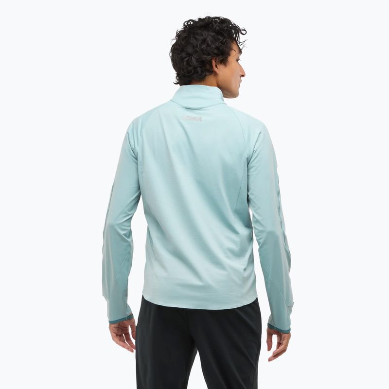 Чоловічий біговий світшот HOKA GlideTech Quarter Zip з чвертю блискавки 3