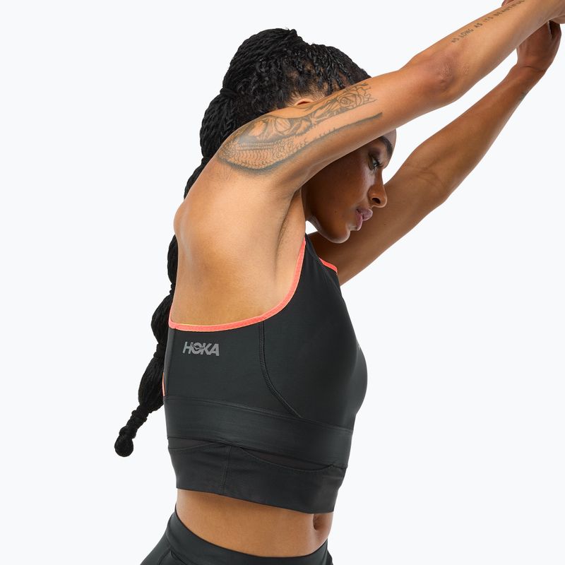 Бюстгальтер для тренувань HOKA Race Day black 5