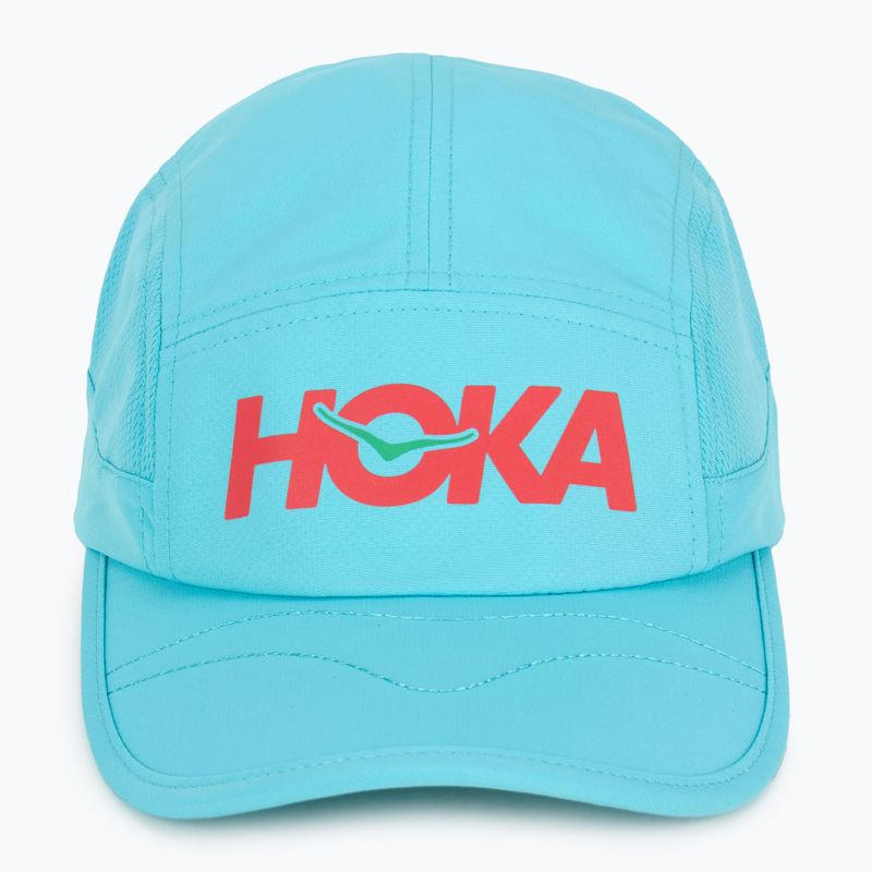 Бейсболка HOKA Run cielo синя 2