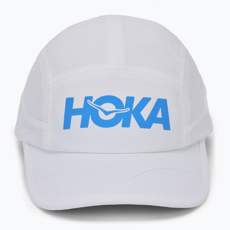 Кепка HOKA Run white 2