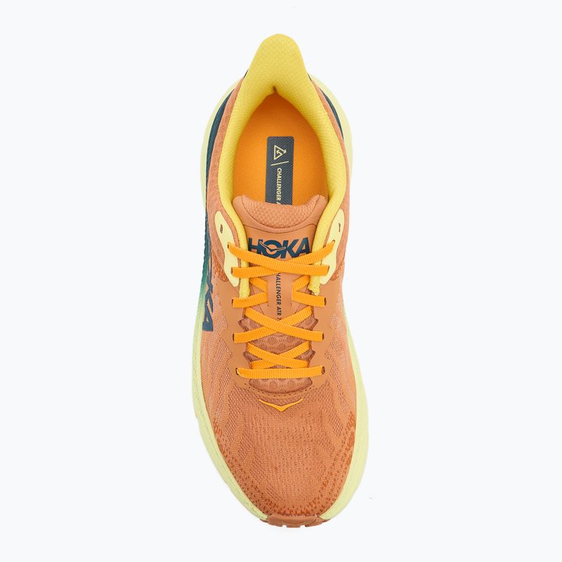 Кросівки для бігу чоловічі HOKA Challenger ATR 7 terra cotta/yuzu 5