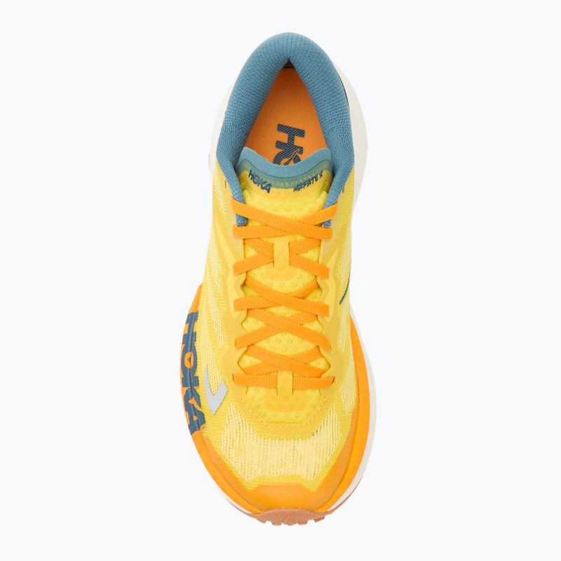 Кросівки для бігу чоловічі Hoka Mafate X zest/mountain fog 5