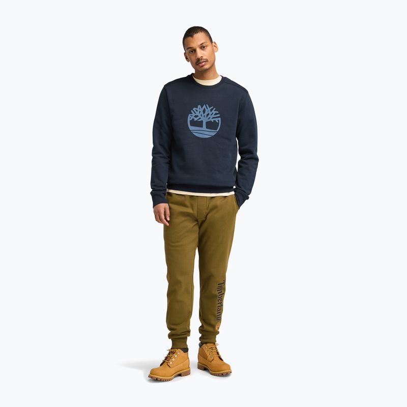 Чоловічий світшот Timberland Tree Logo Crew Neck світшот темний сапфір 2