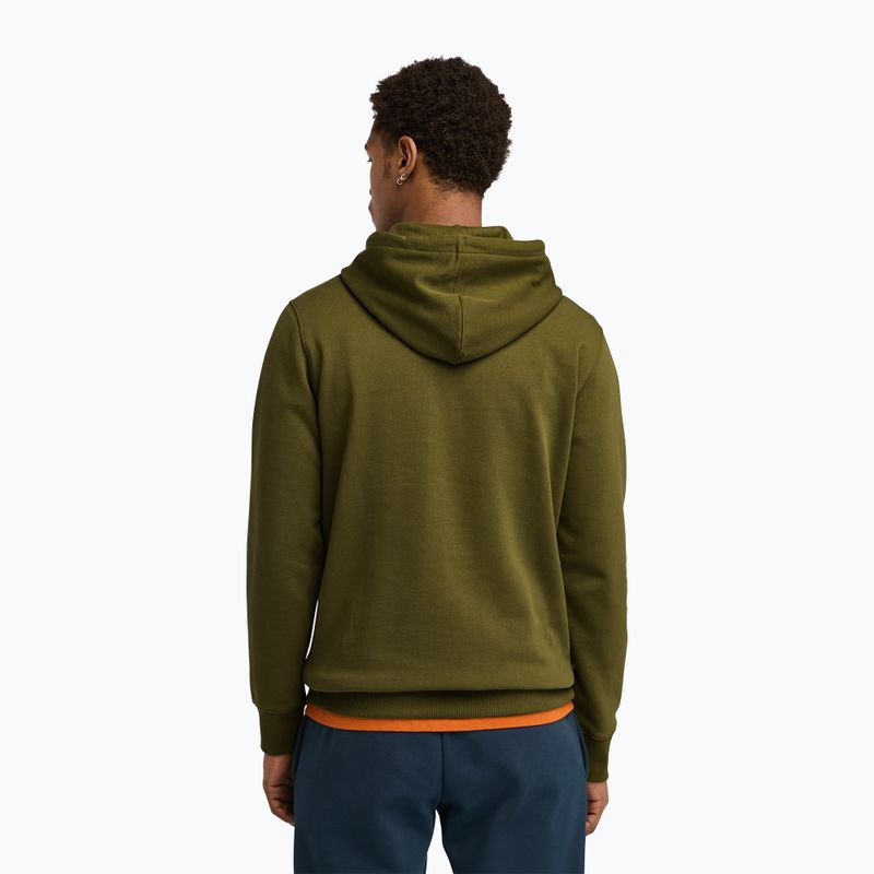 Кофта чоловіча Timberland Tree Logo Hoodie dark olive 3