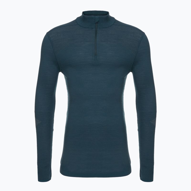 Кофта термічна чоловіча Smartwool Intraknit Thermal Merino Base Layer 1/4 Zip twilight blue 3