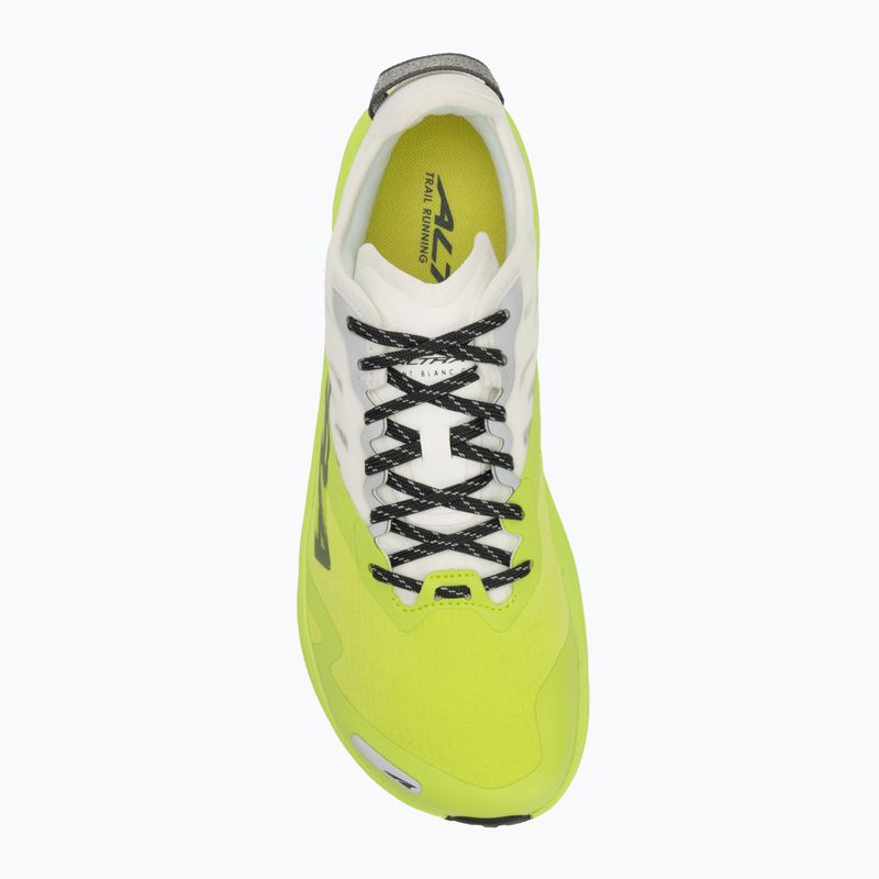 Кросівки для бігу чоловічі Altra Mont Blanc Carbon white/lime 5